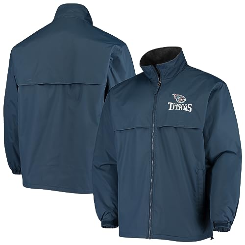 Image of dunbrooke Men's Royal Indianapolis Colts Triumph Fleece Full-Zip Jacket