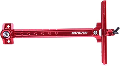 Miniatura 7 de Vistas de tiro con arco 9 pulgadas Vista de arco recurvo ambidiestro de aluminio rápido de ajuste rápido