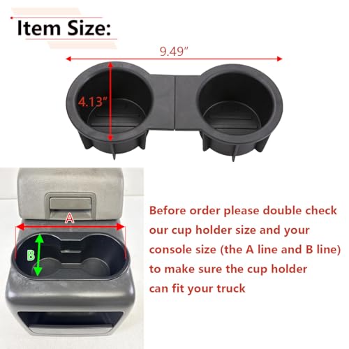 Inserto para Portavasos Compatible Ford F150 y Expedition miniatura 3