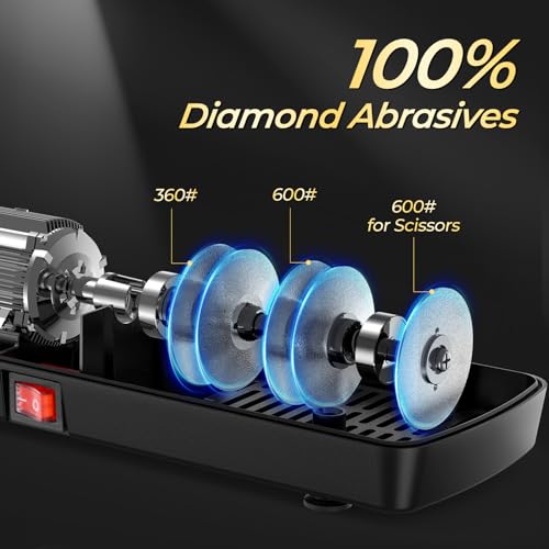 Narcissus Knife Sharpener Diamond Abrasives