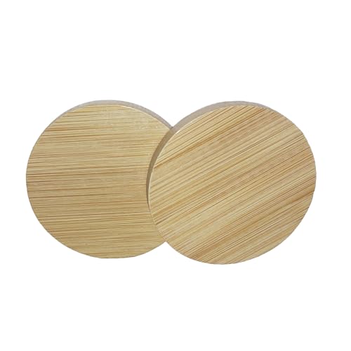 Espejo redondo de mano mini portátil madera 6 piezas miniatura 4