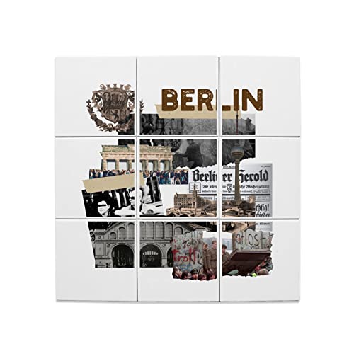 Carreaux céramique Berlin Vintage de 20x20 cm pour fresque murale