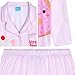 Get Trend Squishmallows 2 Pc Pajama Sets for Girls, Teens with Top, PJ Pants, Cozy Sleepwear, Soft Nightwear, Kids PJs, Lounge Set, Gifts for Girls (9-10 Years, Multi Squishmallows)