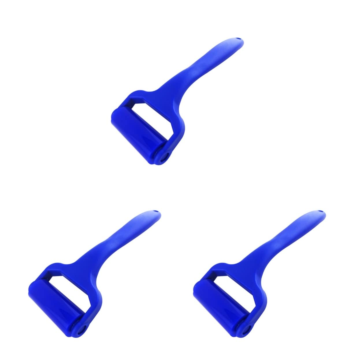 Gatuida 3pièces Silicone Pour Écran Nettoyeur De Poussière Pour Tv Et Ordinateur Moyenne Couleur Bleu Foncé Réutilisable Et Lavable