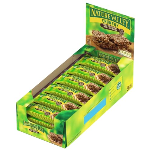Nature Valley Barres croustillantes à l'avoine et au chocolat, lot de 4, 10 x 42 g