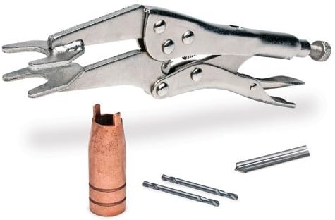Eastwood Spot Weld Kit With 3/8 in. Cutter Spot Weld Pliers 3/16 in. Double Ended Drill Bit & Spot Weld