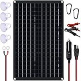 Solarpanel, 30 W, 12 V, Autobatterie-Wartungsgerät, 12 V Batterie, Solar-Ladegerät,...