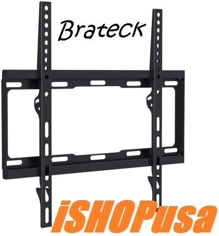 New!!! Low Profile (25mm Wall to TV Gap) Fixed TV Wall Mount Bracket for 32" to 55" up to 40kg / 88lb Plasma LCD LED VESA 400x400 / 400x200 / 300x300 / 200x200