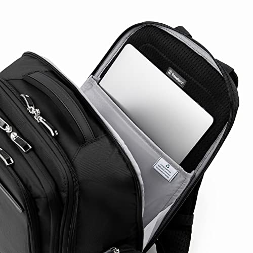 Travelpro Maxlite Lightweight Laptop Backpack, Fits Up To 15 Inch Laptop And 11 Inch Tablet, Water Resistant, Men And Women, Work, School, Travel, Black, 18-Inch #TOP1