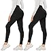 AMIYOYO 2er Pack Leggings für Damen High Waist Leggins Blickdicht Elastische Bauchweg Hosen Weiche Sporthose für Yoga Fitness Outdoor Freizeit