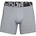 Under Armour Herren Charged Cotton elastische und schnelltrocknende Boxershorts, extra Bequeme Unterhosen mit 4-Way-Stretch im 3er-Pack , Mod Gray Medium Heather , L