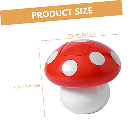 Caneca de basura rectangular compacta para escritorio miniatura 6
