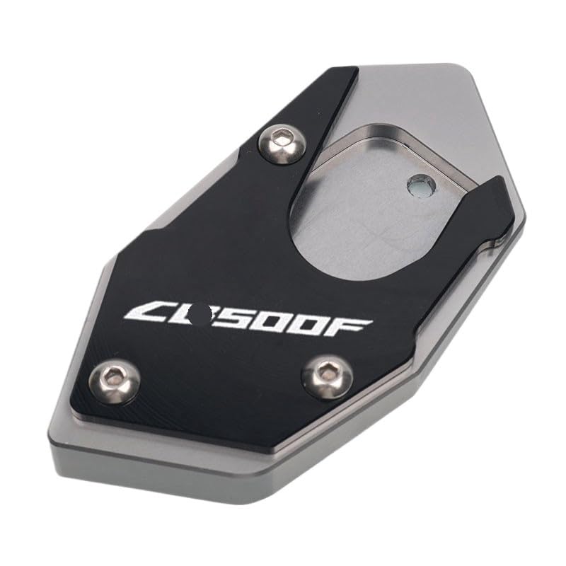 Extension béquille CB500X et CB500F Honda, plaque de support élargie CNC