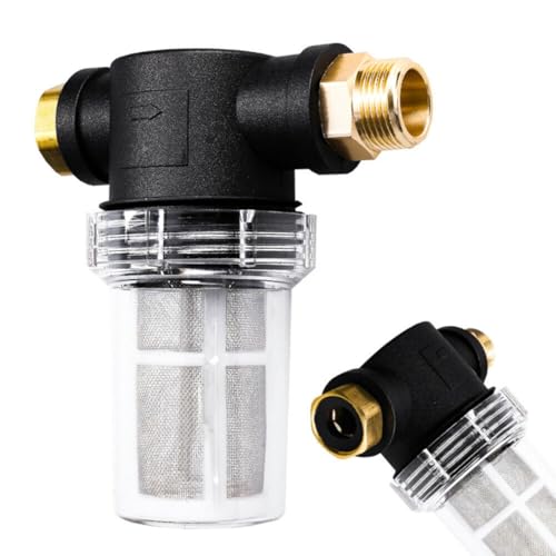 Image of Wusvive 3/4 Inch Water Filter, Plastic Mesh Strainer for Karcher Pressure Washer Parts Removes Debris Prevents Pump Damage