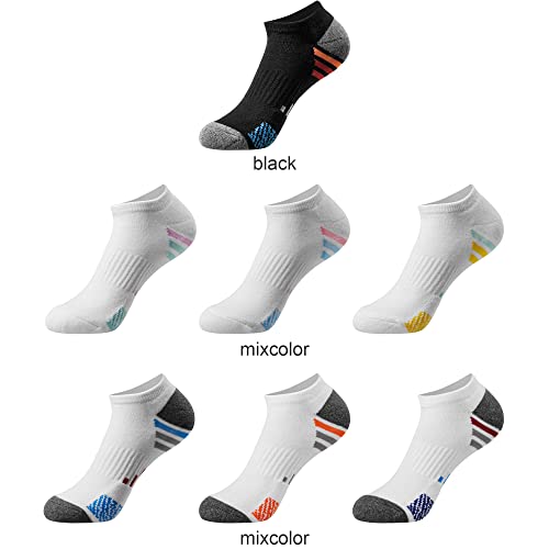 Ecoey Boys And Girls No Show Cushioned Athletic Running Socks 12 Pairs #TOP4