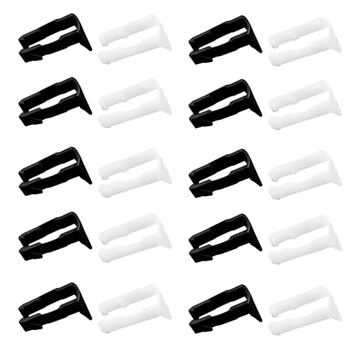 GolTHd 10Sets Fuel Line Retainer Clips, 3/8