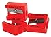 Generals Little Red All-Art 1-Hole Pencil Sharpeners, Red, Pack of 18