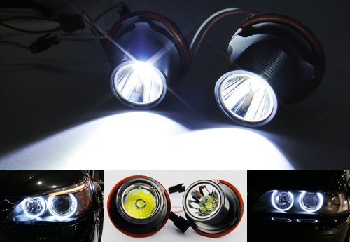 Ledin10W Led Angel Eye Halo Light Bulb Bmw E39 E60 5-Series M5 X5 E53 E63 E65 X3 #TOP3