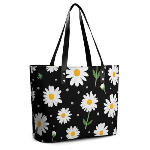 Bolso Tote para mujer de cuero suave miniatura 5