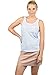 Produktbild DESIRES Melanie Tank Top mit Rundhals-Ausschnitt Und Streifen Regular Fit, Größe:XL, Farbe:Sky Blue (1025)