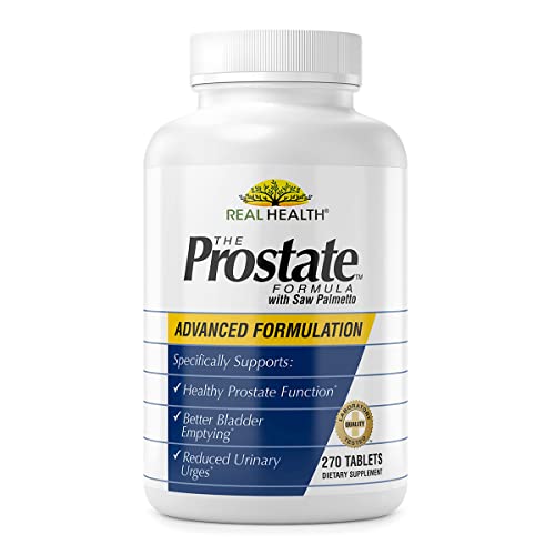 Real Health The Prostate Formula - Prostate Supplements for Men, Prostate Health, Prostate Relief, Saw Palmetto for Men, Prostate Vitamins - 270 Count - Thumbnail 7