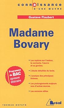 Paperback Madame Bovary - Flaubert (Connaissance d'une oeuvre) [French] Book