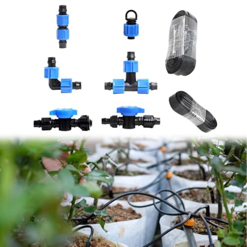 Kit d'irrigation goutte à goutte 16 mm avec vannes et connecteurs - 3