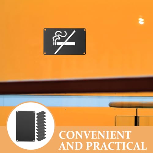 Operitacx Leeres Metallschild Aluminium 10X7X0.02 Zoll Pulverbeschichtet Zum Gravieren Diy Namensschild Multifunktional Für Büro Türschild Geschenk