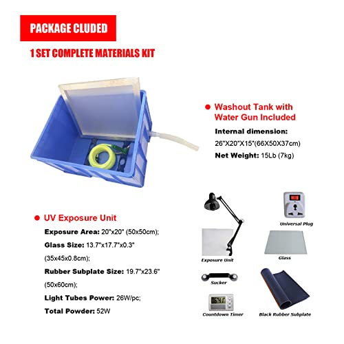 Tianiuseen 4 Color 1 Station Screen Printing Kit With Silk Printing Press Equipment Material Desktop Screen Printer Screen Printing 16*16 Inch Flash Dryer For T-Shirt Printing #TOP7