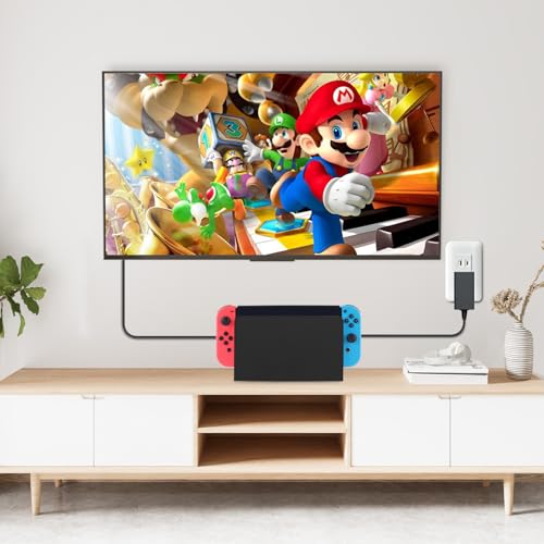 Dock Station for Nintendo Switch,3-1 Docking Station for TV with HDMI Cable and AC Adapter, Replacement Charging Dock Set for Switch Console - Image 6