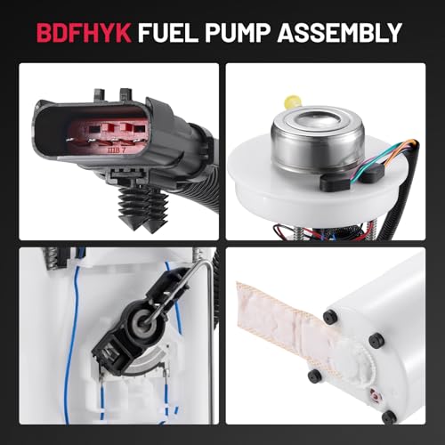 Image of BDFHYK Electric Fuel Pump Module Assembly E7185M Compatible with Dodge Dakota 2000 2001 2002 2003 2.5L 3.9L 4.7L 5.9L I4 V6 V8 Replace E7128M, E7128MN, P76193M,FG1081, SP7128M, F3139A, 5066075AA