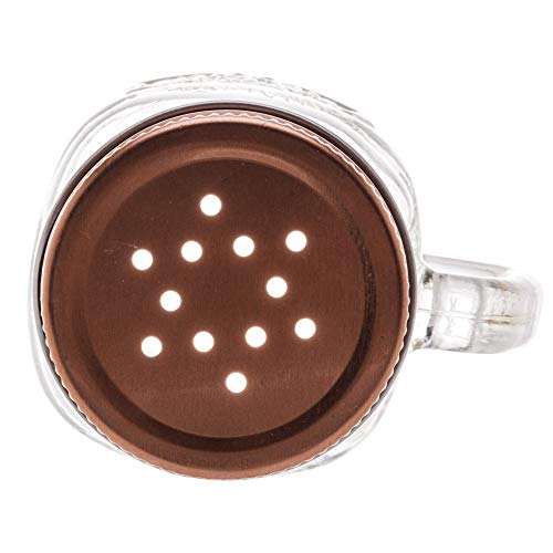 SALEIRO/PIMENTEIRO DE VIDRO ROSÉ 130ml