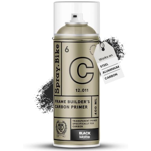 Spray.Bike Carbon Fiber Primer Spray Paint for Bikes - Clear, 400ml Can