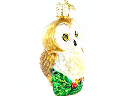 Old World Christmas Ornaments: Owls Glass Blown Ornaments For Christmas Tree, Christmas Owl #TOP7