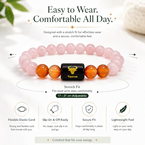 Image of Zodiac Crystal Bracelet for Men & Women