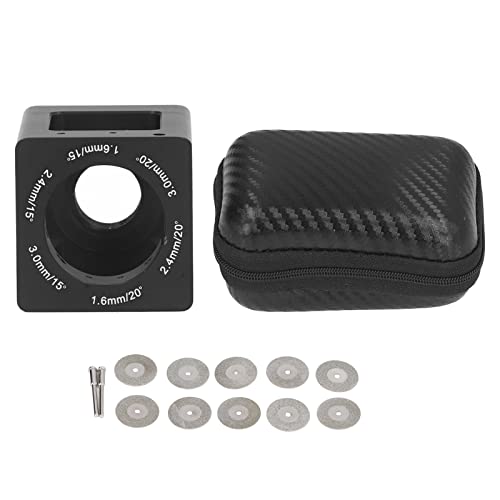 Tungsten Sharpener Aluminum Grinder with Grinding Wheel, Rod Storage Box, 10 Replaceable Wheels, Portable for TIG Welding - Image 2
