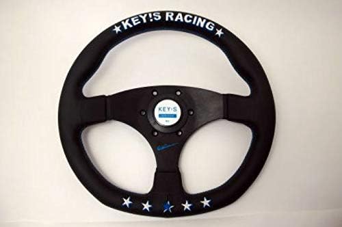 ATC Steering KEYS RACING ANNIVARSARY MODEL 5STAR 325mm Black Leather ...