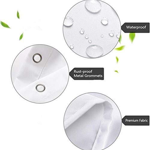 Jawo Funny Get Naked Shower Curtain, Black And White Fabric Shower Curtains For Bathroom, Unique Boho Octopus Shower Curtains Set With Hooks, 69 X 70 Inches #TOP3