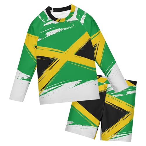 Aflyko Patriot Boys' Rash Guard Set SPF 50+ Sun Protection Swimsuit