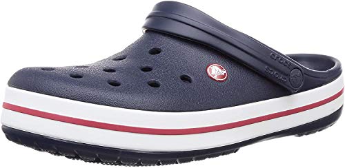 Crocs Crockband, Zuecos Unisex Adulto, Azul (Navy 11016-410), 46/47 EU