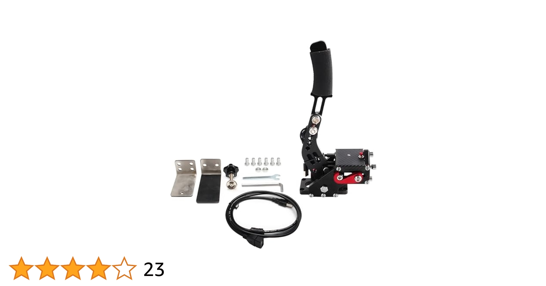 ハンドルです、中古　トラストマスターt300 に取付　サイドブレーキ、シフター ハンドルです、中古 トラストマスターt300 に取付 サイド