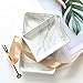 Produktbild Hywot Marmor Keramik Schmuckablage, Ring Dish Ring Halter Display Organizer mit Golden Edged Hochzeit Valentinstag Housewarminggeschenk,L