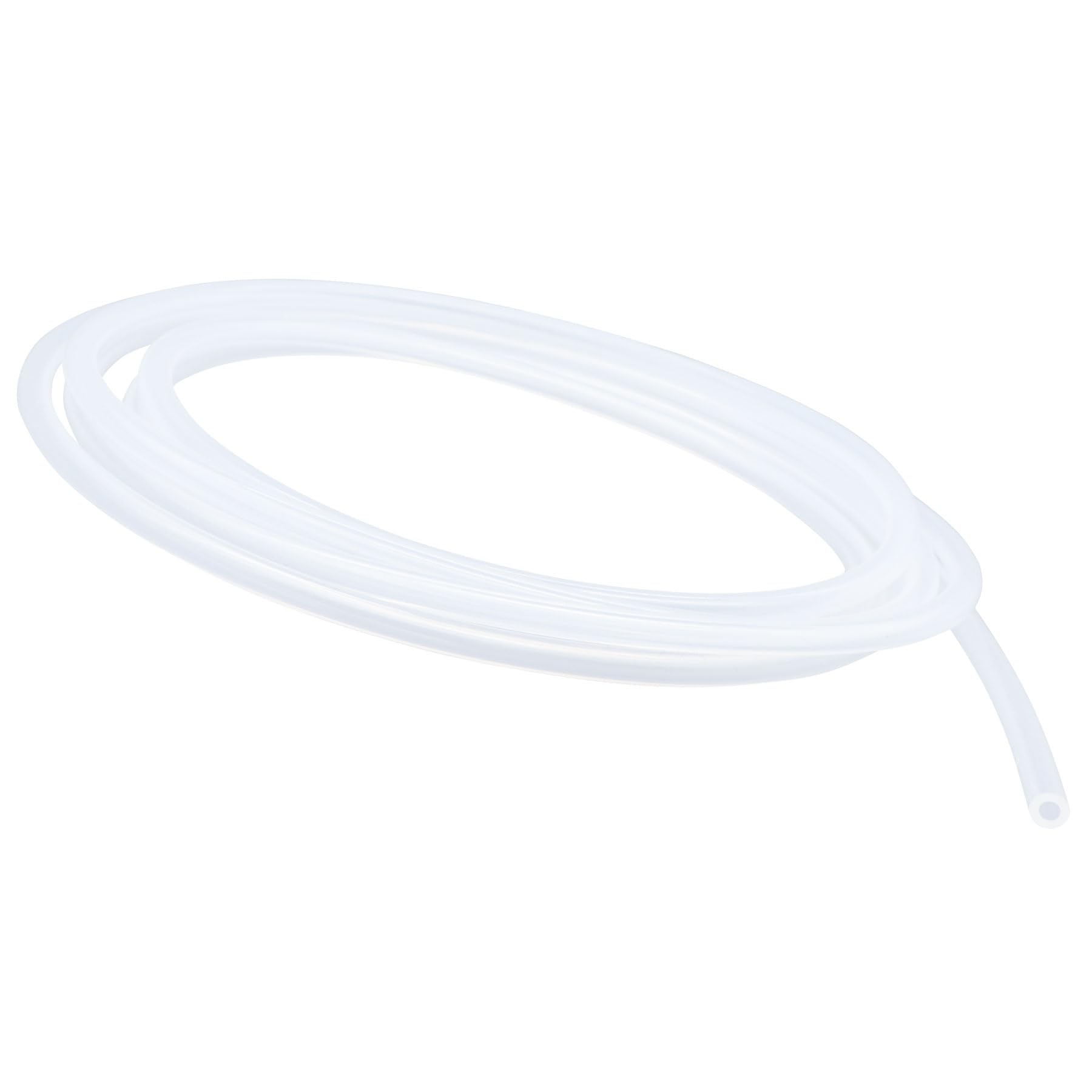 iMeistek 2mm ID x 5mm OD Silicone Tube 2.5m, Clear Flexible Food Grade Hose Air Water Pipe for Pump Transfer,Aquarium