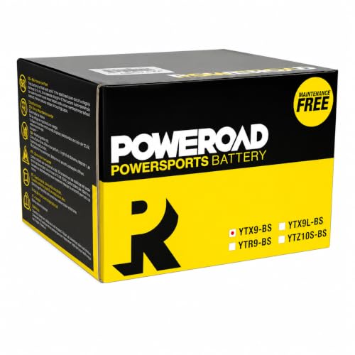 Batería moto YTX9-BS MF de 12V ideal para trayectos diarios y rutas de fin de semana