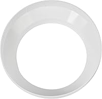 Vista 5 de Reductor/aumentador excéntrico de 6" a 5" - Conecta conductos rectos y flexibles, ventilador o ventilación - HVAC, aplicaciones de calefacción