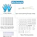 88PCS Piercing Kit for all Body Piercings with Piercing Tools for Eyebrow Nose Ear Septum Belly Button Lip Tongue Cartilage and More with 12G 14G 16G 18G 20G Piercing Needles