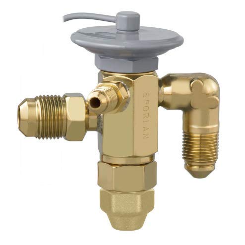 Sporlan Val Thermostatic Expansion Valve, Txv, R404a R-404a, 1 Ton, 3 8 Odf X 1 2 Odf, Sweat, Medium Temperature, Inches Efse1c