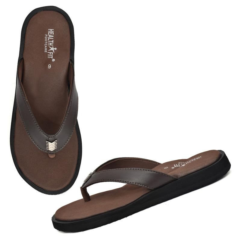 Extra Soft Ortho Care Diabetic & Orthopedic Slippers/Doctor Chappal & Footwear with Memory FoamWomen 3