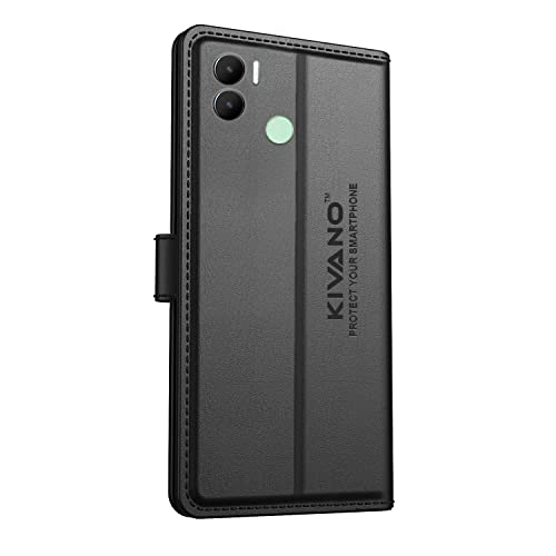 Image of Compatible with Xiaomi Redmi A2 Plus /Poco C51 / Poco C50 / Xiaomi Redmi A1 Plus Flip Cover | Leather Finish | Inside Pockets & Inbuilt Stand | Shockproof Wallet Style Magnetic Closure