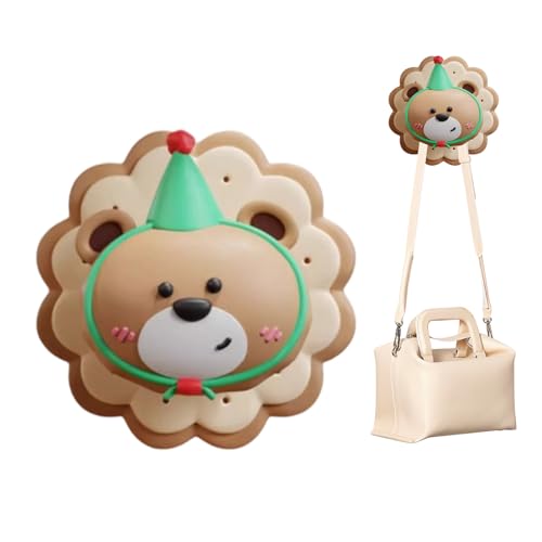 JYNVO Bloccaporta Orso - Silicone Spugnoso [Protezione Parete & Maniglia, Attenuazione Rumore] - carino fermaporta decorativo per la casa e l'ufficio，Camera dei bambini